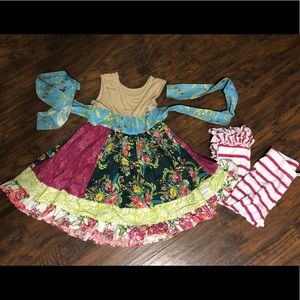 SweetHoney Dress and Leggings